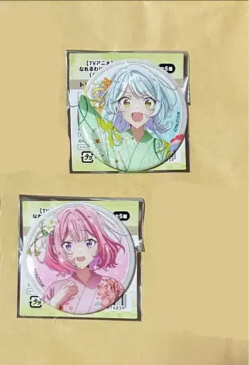 내가 연인이 될 리 없어! 유카타 캔뱃지 와타나레 캔뱃지 레나코