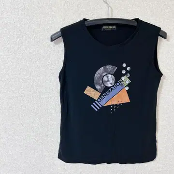 당일 발송 KIMIKO WAKATSUKI [ M ] 블랙 탱크탑