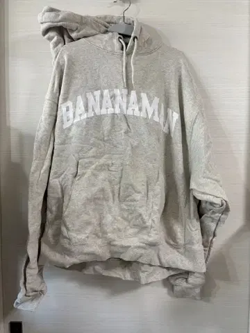 BANANAMAN 바나나맨 그레이 후드티