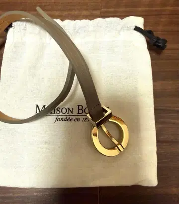 [새상품급] MAISON BOINET 메종 보네 가죽 뱅글