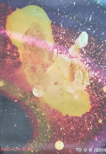 RADIOHEAD 라디오 헤드 JAPAN TOUR 2008 포스터