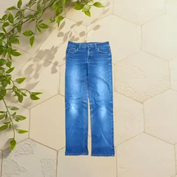 [ 빈티지 구제 의류 ] 80s/90s 스타일 슬림 스트레이트 데님 M