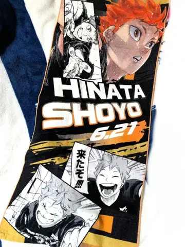 하이큐 히나타 쇼요 타월