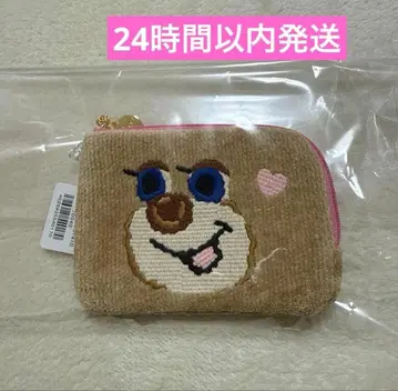 [ 미사용 새상품 ] 러브러리 바이 페이 도업 테디 걸 L자 파우치