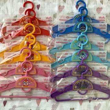 아사히 음료 호빵맨 키즈 행거 12개