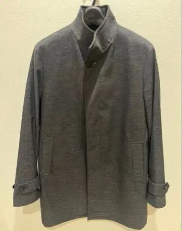 [ 12/5까지! ] 그레이 스텐카라 코트 퀼팅 안감