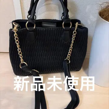 미사용 새상품 멋스러운 럭셔리 2way 숄더백 퀼팅