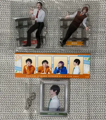 뮤지컬 청춘 철도 철뮤 철라이 연결 포토 카드 아크릴 스탠드 코롯타