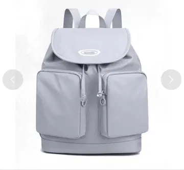 플랩 달린 백팩 퍼플