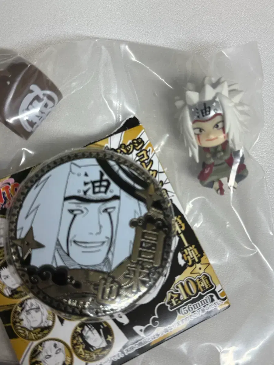 Naruto Ochotomo Jiraiya Jump Shop Badge