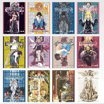 데스노트 DEATH NOTE 제일복권 F상 클리어 포스터 컴플리트 세트