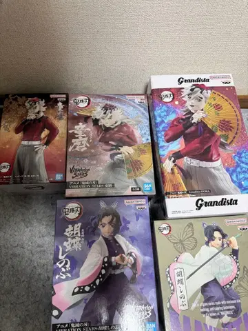 귀멸의 칼날 피규어 모음