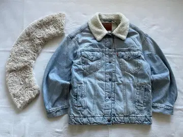 새상품 Levi's 리바이스 퍼 포함 보아 자켓 데님 자켓 M