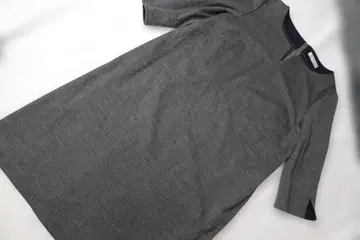 자유구 n 니트 원피스 그레이 46 빅 사이즈