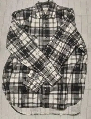 GOLD 코튼 플란넬 체크 빅 워크 셔츠 GL27679 S 사이즈