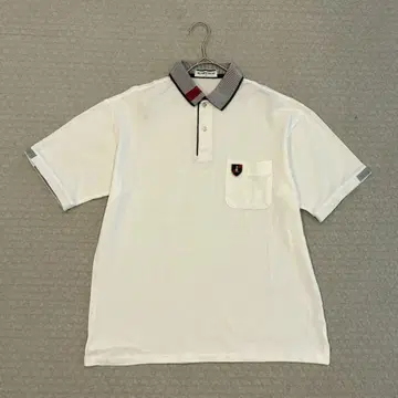 MUNSING WEAR 먼싱웨어 피케 셔츠 화이트 [ e19 ]