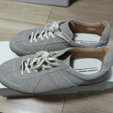 GLR 저먼 트레이너 스웨이드 스니커즈 26.5~27.0(42)