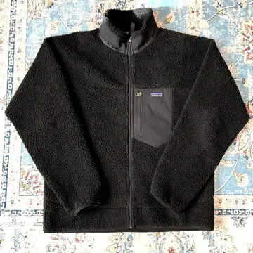 [ 레어 사이즈 ] 파타고니아 클래식 레트로X 플리스 블랙 XL