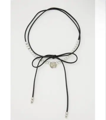 SLY 로즈 모조 진주 초커