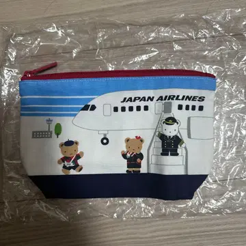 [미개봉 새상품] JAL 오리지널 디자인 파우치