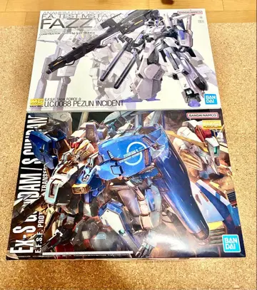 미사용 새상품 mg Ex-S 건담/S 건담 FAZZ Ver.Ka 세트
