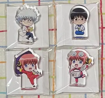 은혼 마루치바스 축제 미니 캐릭터 아크릴 블록 긴파치 신파치 카구라