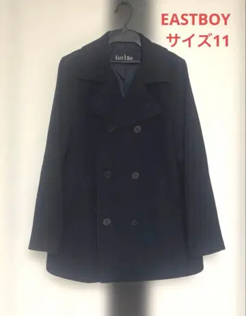 이스트 보이 피 코트 사이즈 11 네이비