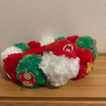 usj 유니버셜 마리오 닌텐도 머리띠 겨울 폼폼 왕관
