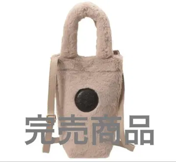 스타벅스 홀리데이 2025 보틀 숄더백 퍼 베이지