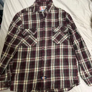 구제 의류 90s 체크 셔츠 Dickies 사이즈 s