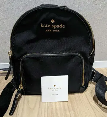 케이트 스페이드 미니 백팩 나일론 백팩 블랙