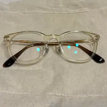 클리어 프레임 웰링턴 스타일 안경