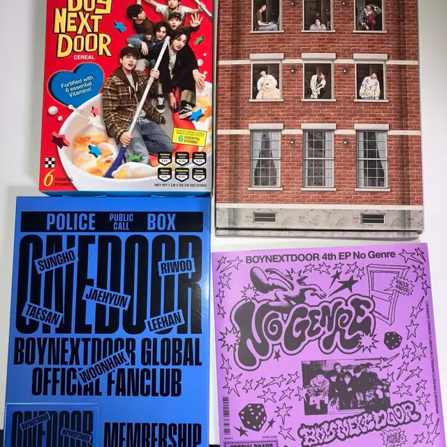 보넥도 개봉앨범 판매!! 노장르,크런치,멤버쉽 키트,how,19.99