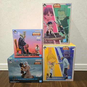 제일복권 원피스 Revible Moment 피규어 4종 세트