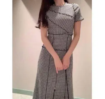 SNIDEL 멜로우 디자인 원피스