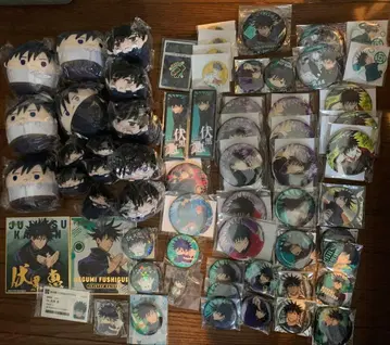 주술회전 후시구로 메구미 모치코로링 마메코로링 후아코로링 캔뱃지