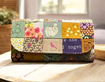 핸드메이드 패치워크 장지갑