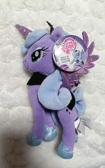 마이 리틀 포니 프린세스 루나 초기 레어 봉제 인형 보라색