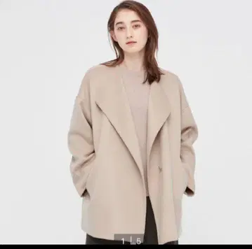 UNIQLO 더블 페이스 숏코트