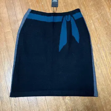 소니아 리키엘 리본 무늬 니트 스커트