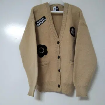 마리콴트 x PUBLUX 베이지 가디건 F 사이즈