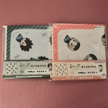 룩업 오버롤 크로스 하이큐!! 쿠로오 테츠로 코즈메 켄마 2종 세트