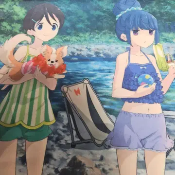 유루캠 그려내린 타월 담요 ~나츠캠 ver