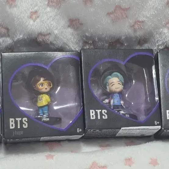 미개봉)BTS 멤버 피규어 (지민/제이홉/RM/정국)