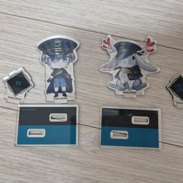 밀그램 아크릴 스탠드 에스 잭카로프 일괄