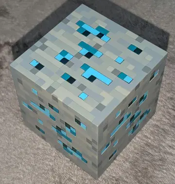 마인크래프트 다이아몬드 블록 LED 라이트