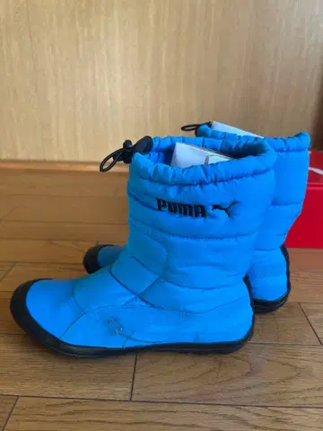 PUMA 블루/스노우 부츠 방한 방수성 24.5