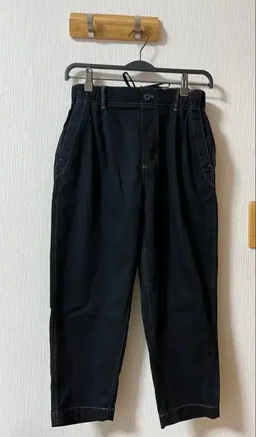 niko and - 블랙 치노 팬츠 S