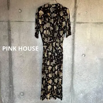 PINK HOUSE 핑크하우스 원피스 클로버 화이트 클로버 부케