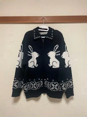 GU 풀 집업 니트 자켓 by rokh